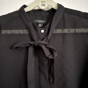 Ann Taylor sheer blouse
